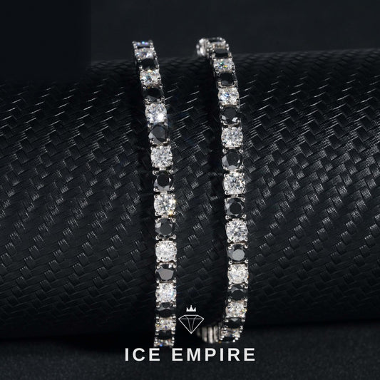Iced Out Rose Gold Plated Moissanite Cuban Chain