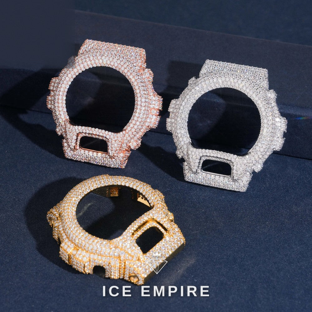 Iced Out 925 Silver Watch