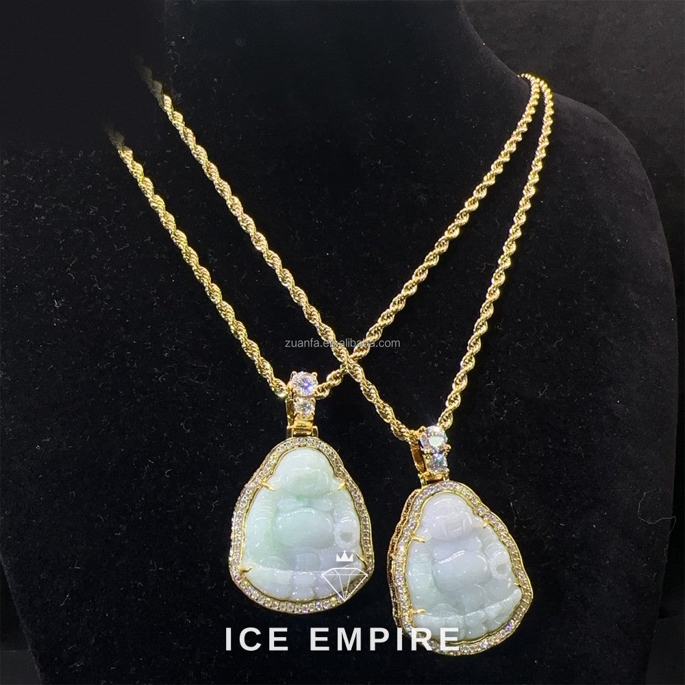 Iced Out 925 Silver Moissanite Pendant