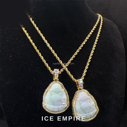 Iced Out 925 Silver Moissanite Pendant
