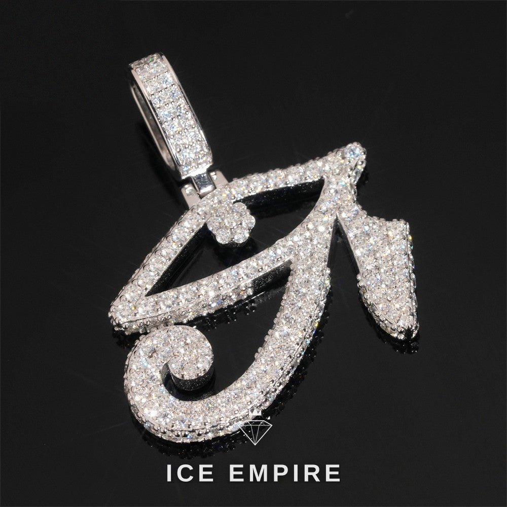 Iced Out Gold Plated Moissanite Pendant