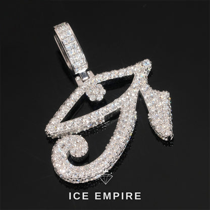 Iced Out Gold Plated Moissanite Pendant