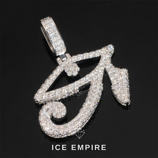 Iced Out Gold Plated Moissanite Pendant