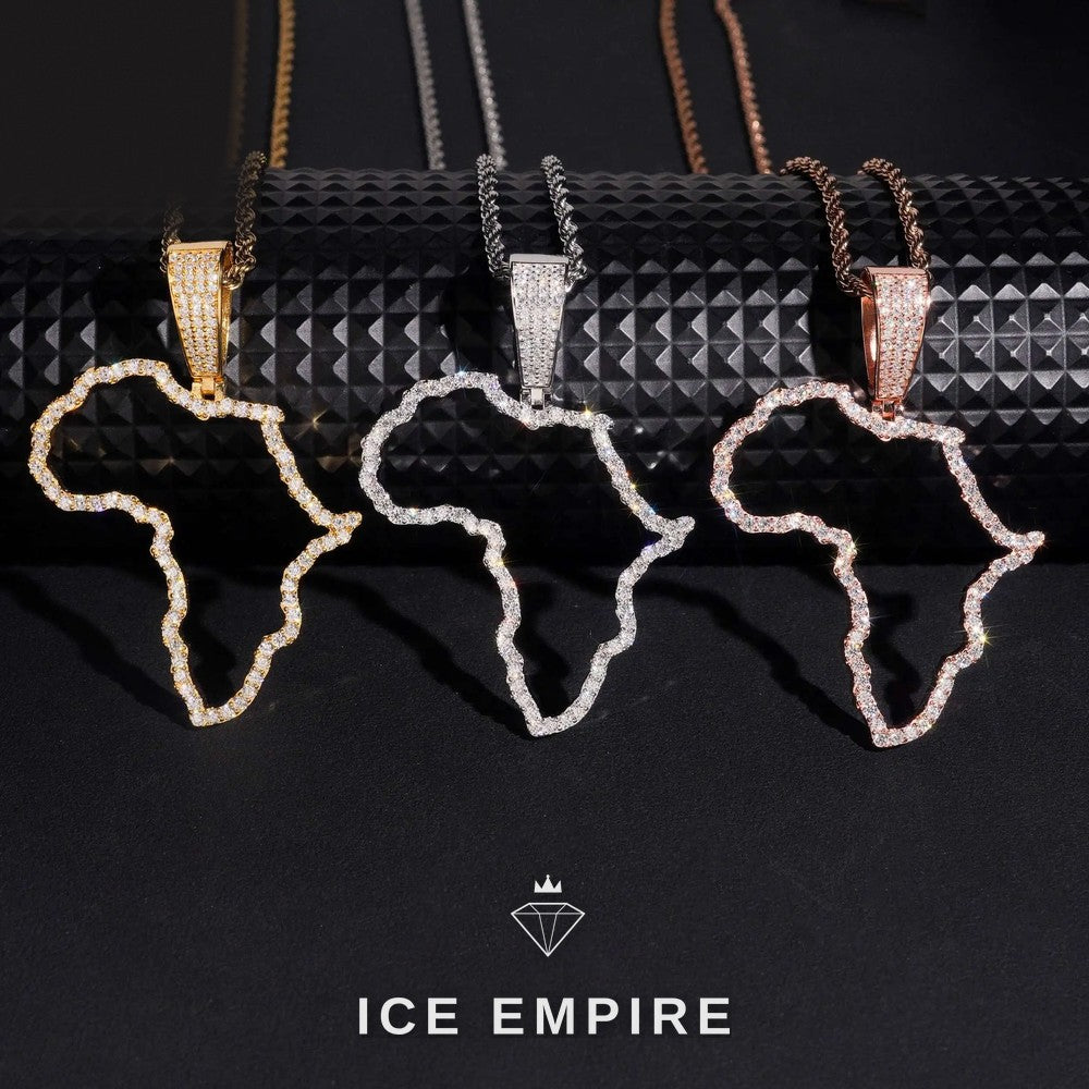 Iced Out 925 Silver Moissanite Pendant