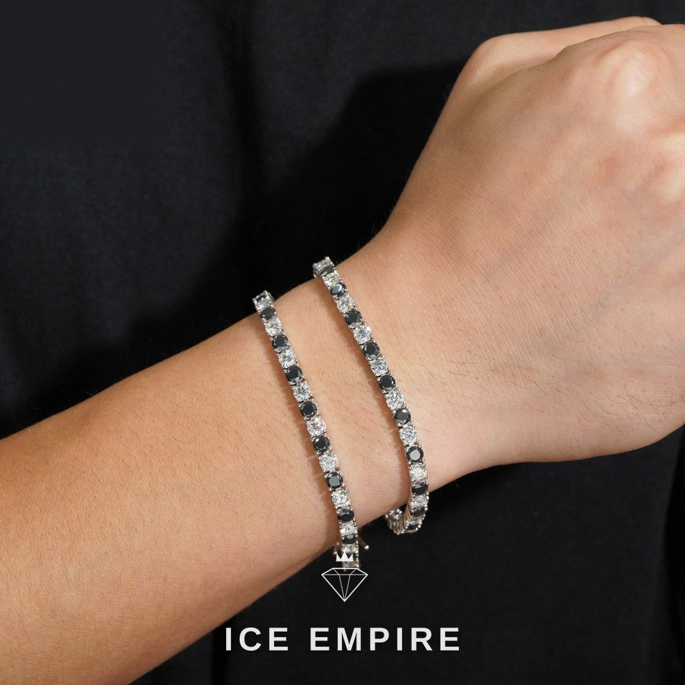 Iced Out Rose Gold Plated Moissanite Cuban Chain