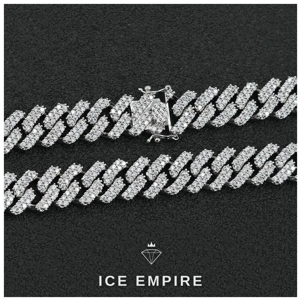 Iced Out 925 Silver Moissanite Bracelet