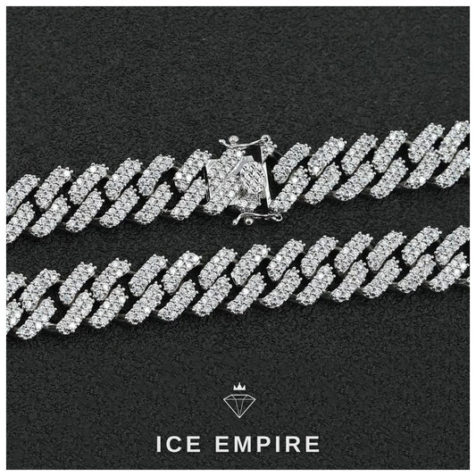 Iced Out 925 Silver Moissanite Bracelet
