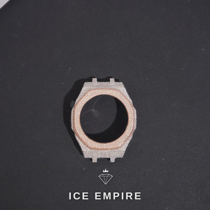 Iced Out 925 Silver Moissanite Watch
