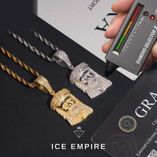Iced Out Gold Plated Pendant