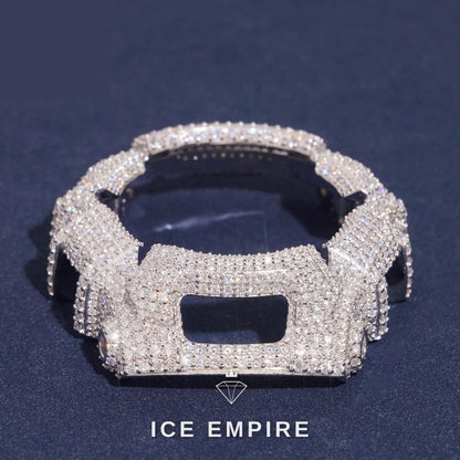 Iced Out 925 Silver Moissanite Watch