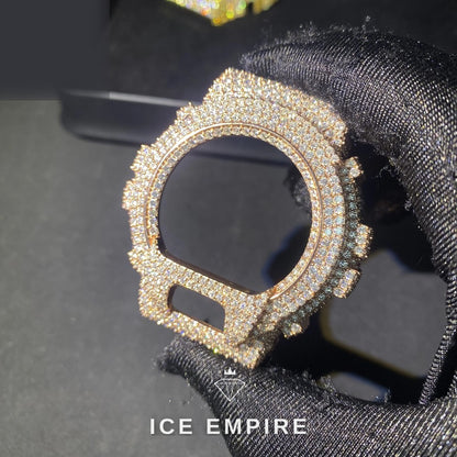 Iced Out 925 Silver Moissanite Watch