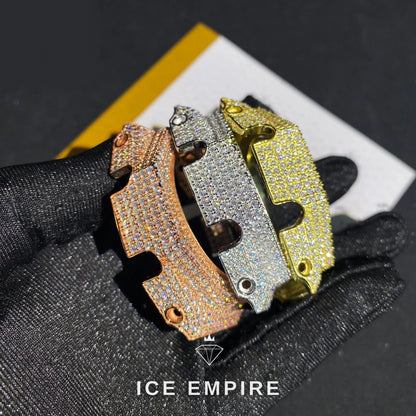 Iced Out 925 Silver Moissanite Watch