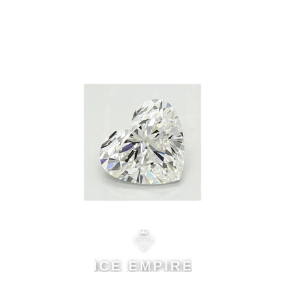 Iced Out Heart 925 Silver Lab Grown Diamond Pendant