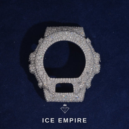 Iced Out 925 Silver Moissanite Watch