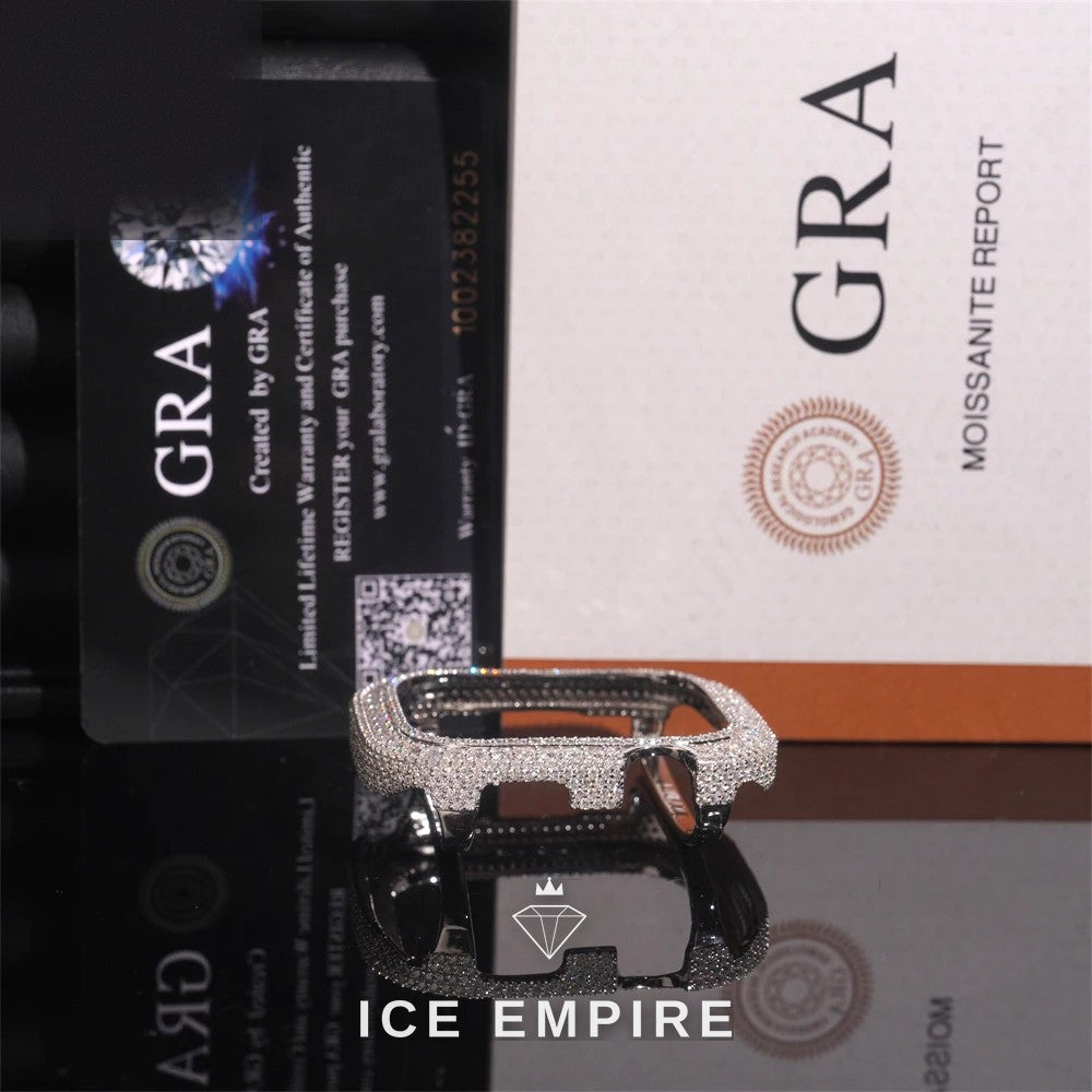 Iced Out 925 Silver Watch