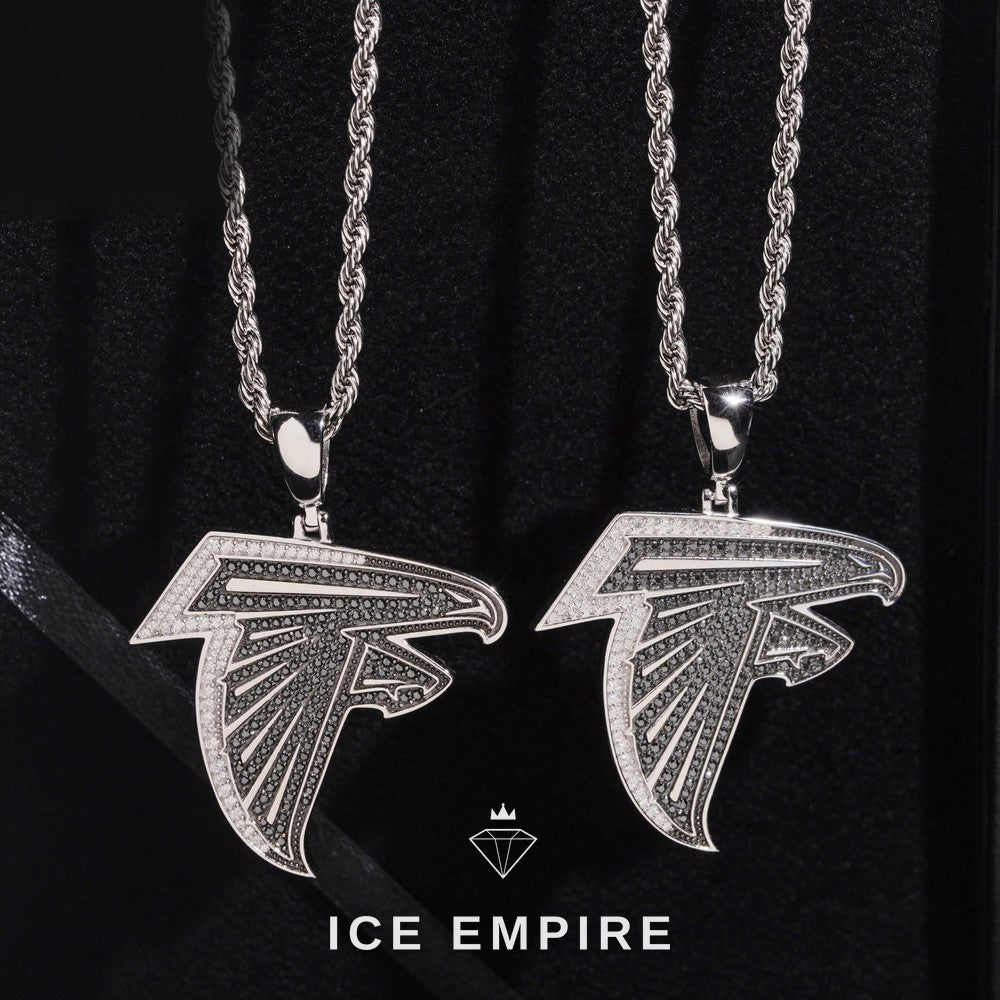 Iced Out Gold Plated Moissanite Pendant