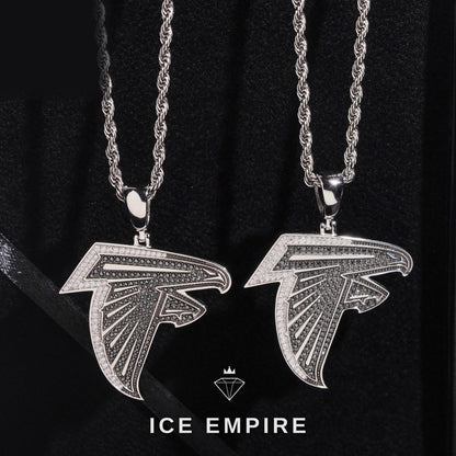Iced Out Gold Plated Moissanite Pendant