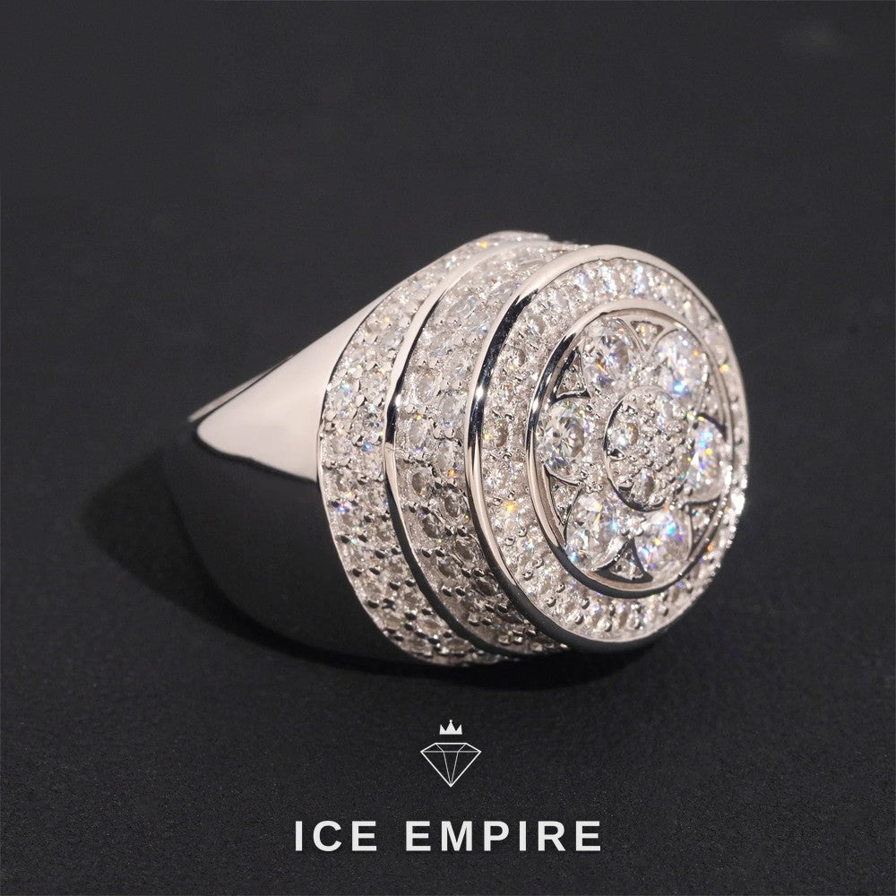 Iced Out 925 Silver Moissanite Cuban Chain