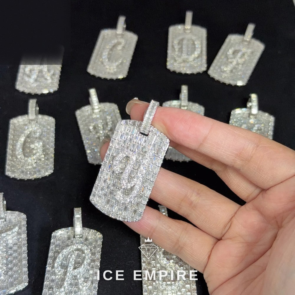 Iced Out Rose Gold Plated Moissanite Cuban Chain