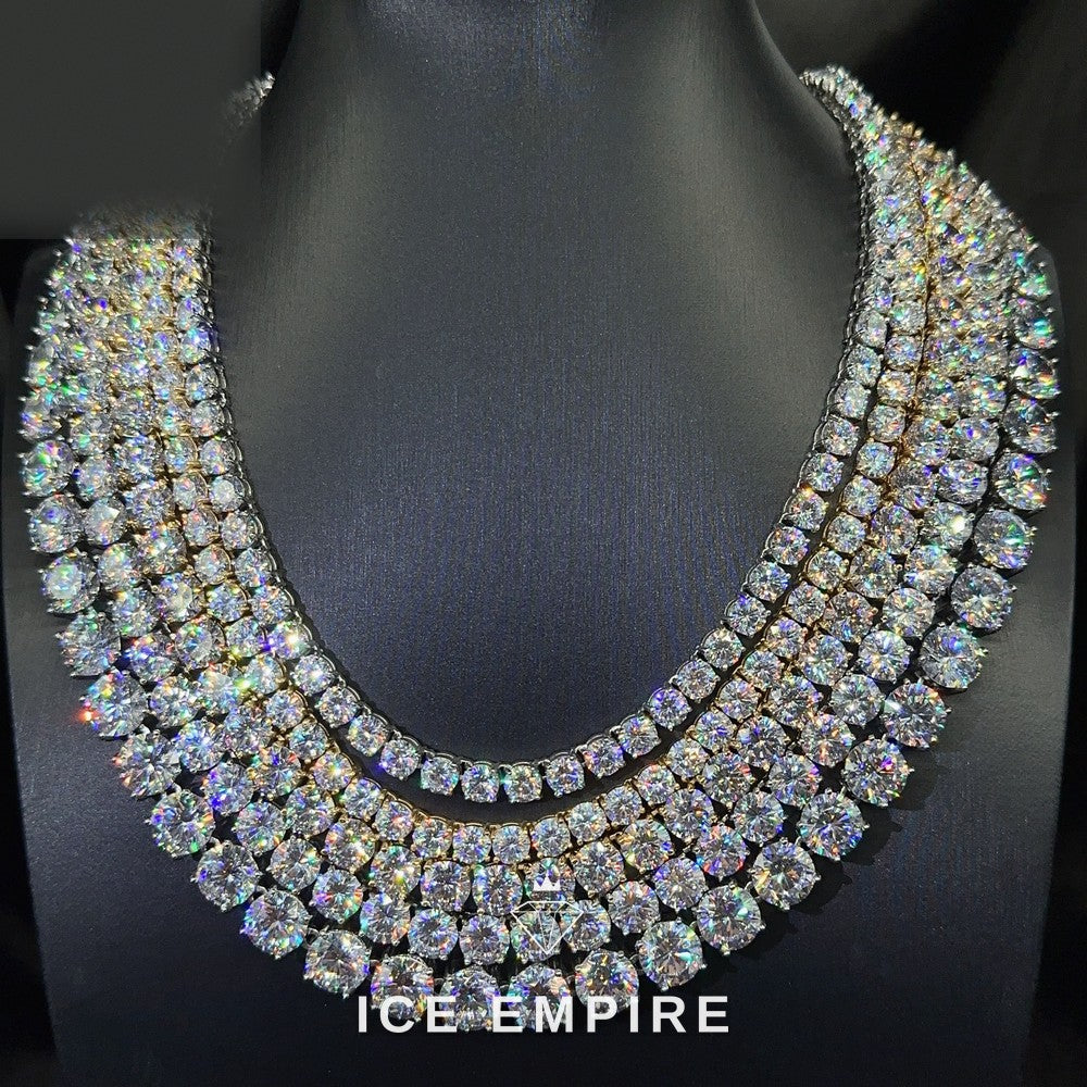 Iced Out Rose Gold Plated Cuban Chain