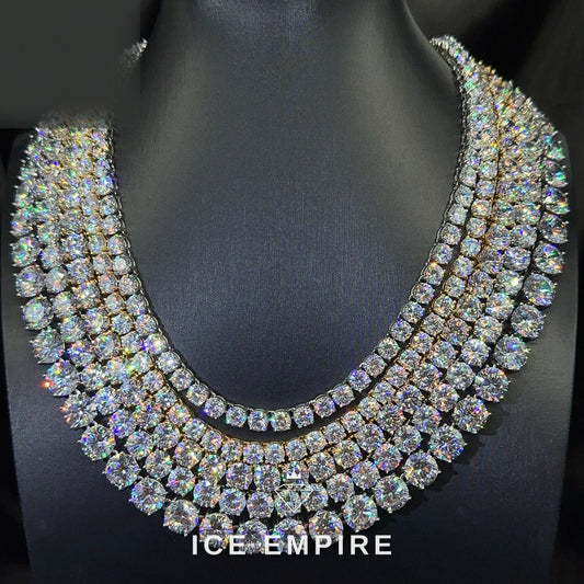 Iced Out Rose Gold Plated Cuban Chain