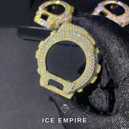 Iced Out 925 Silver Moissanite Watch