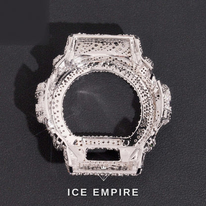 Iced Out 925 Silver Moissanite Watch