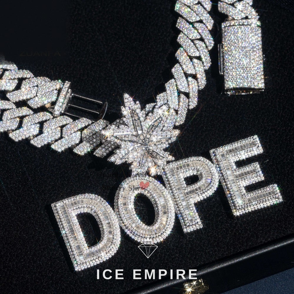 Iced Out Gold Plated Cuban Chain