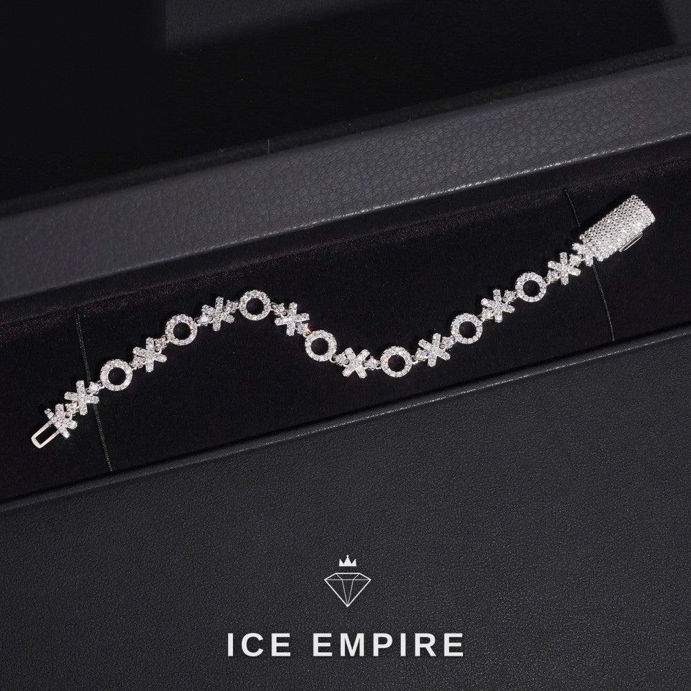 Iced Out Gold Plated Moissanite Cuban Chain