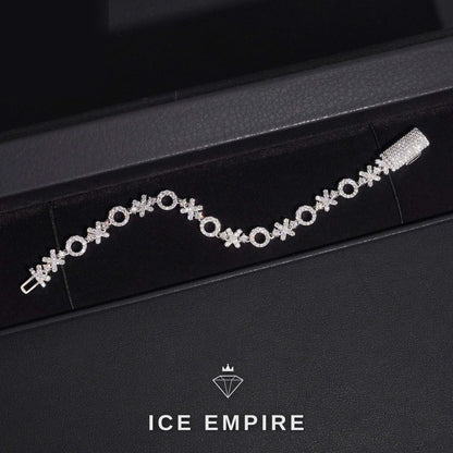 Iced Out Gold Plated Moissanite Cuban Chain