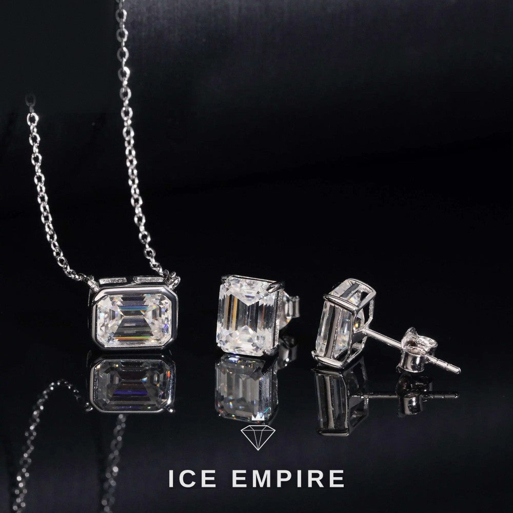 Iced Out Gold Plated Moissanite Pendant