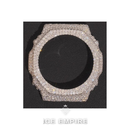 Iced Out 925 Silver Moissanite Watch