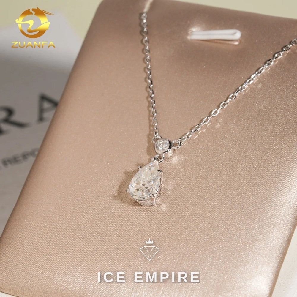 Iced Out 925 Silver Pendant