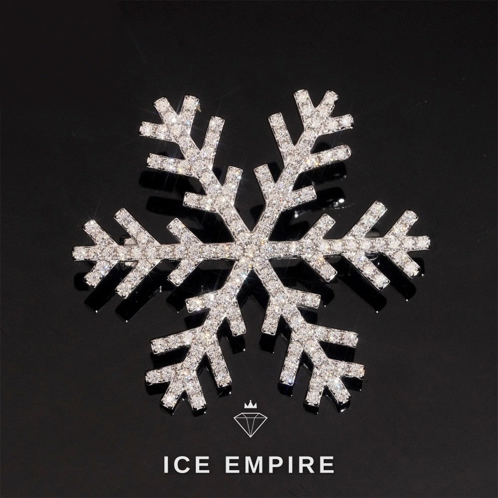 Iced Out 925 Silver Moissanite Pendant