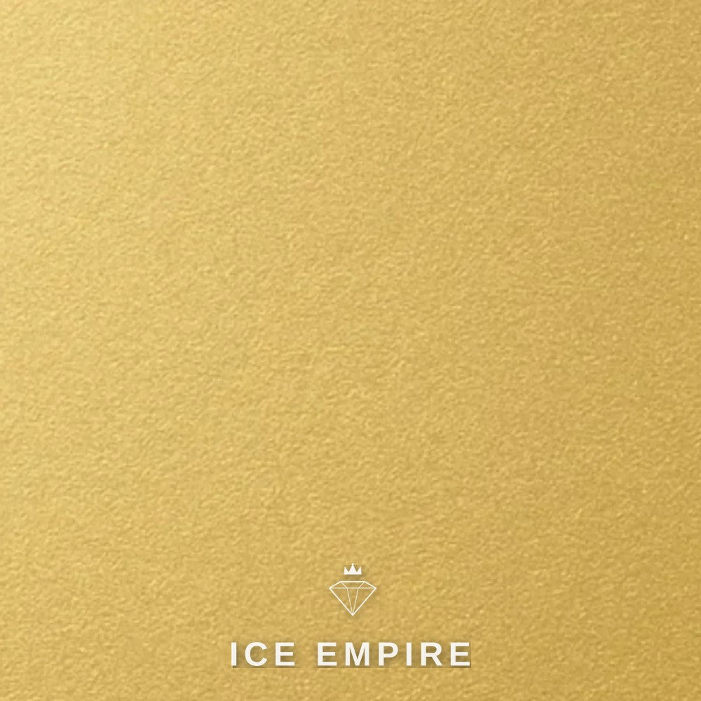 Iced Out 10K Gold Moissanite Pendant