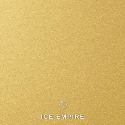 Iced Out 10K Gold Moissanite Pendant