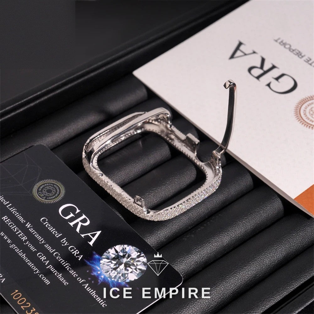 Iced Out 925 Silver Watch
