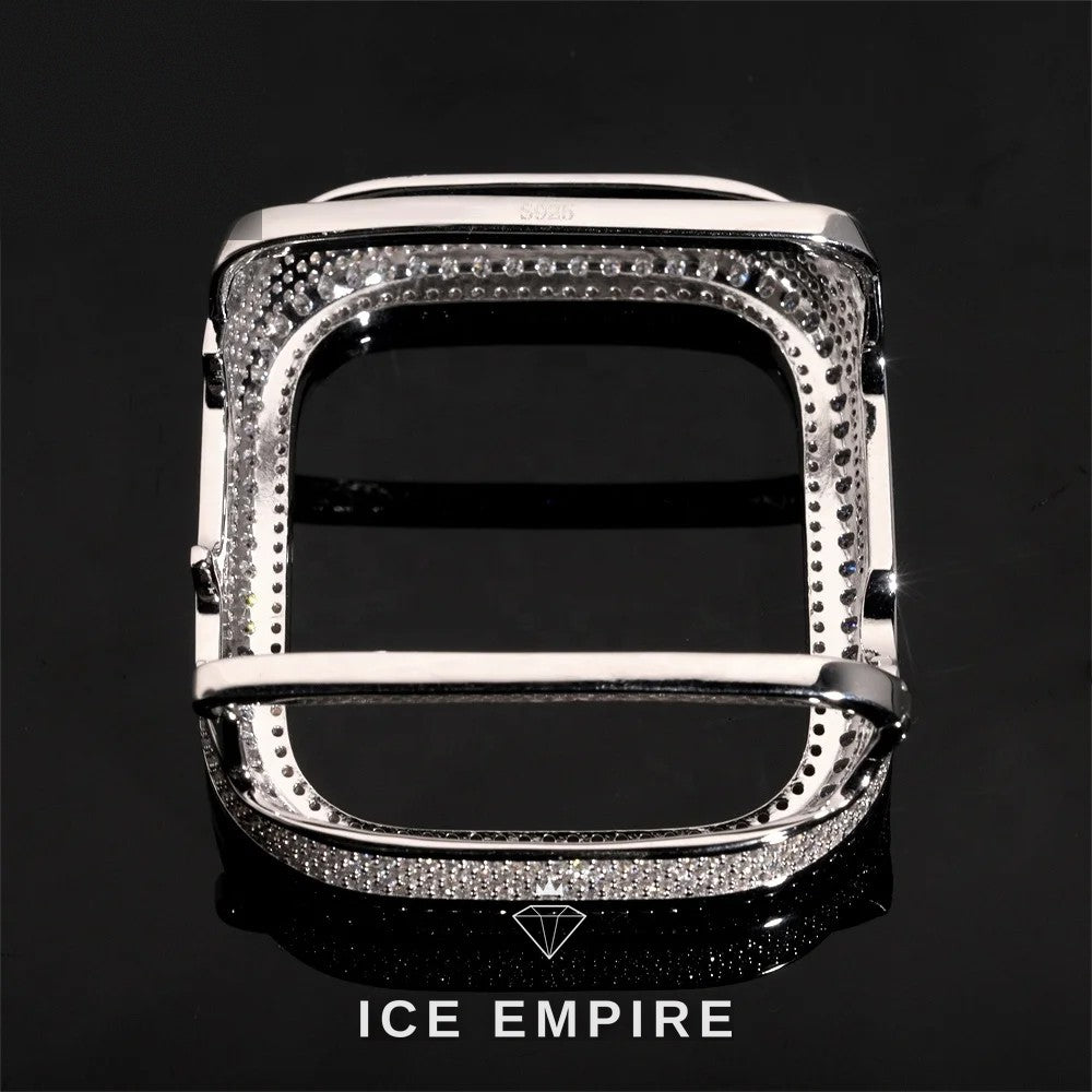 Iced Out 925 Silver Watch