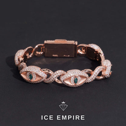 Iced Out 925 Silver Moissanite Cuban Chain