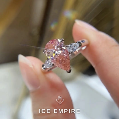 Iced Out 10K Gold Lab Grown Diamond Pendant