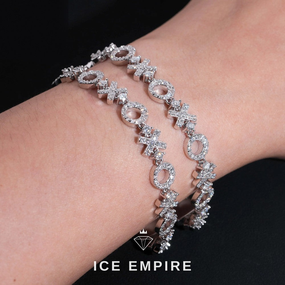 Iced Out Gold Plated Moissanite Cuban Chain