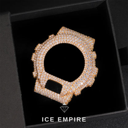 Iced Out 925 Silver Moissanite Watch