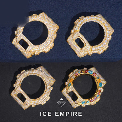 Iced Out 925 Silver Watch