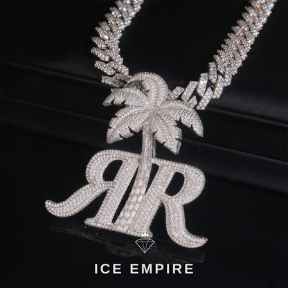 Iced Out Gold Plated Pendant