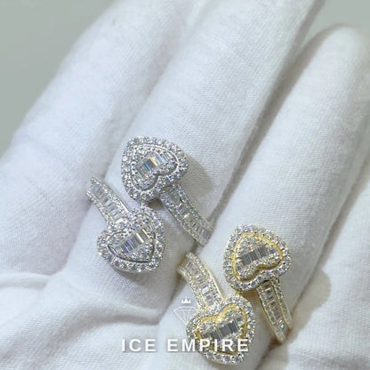 Iced Out 925 Silver Moissanite Cuban Chain