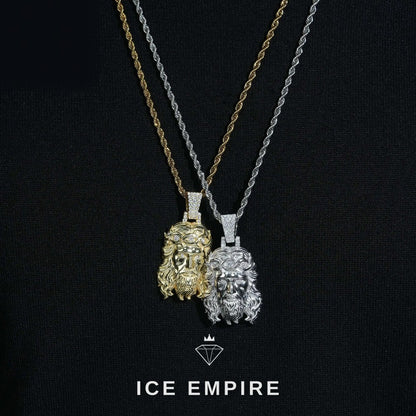 Iced Out 925 Silver Moissanite Pendant