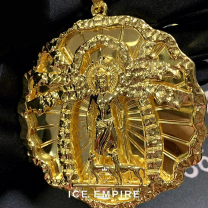 Iced Out 925 Silver Moissanite Pendant