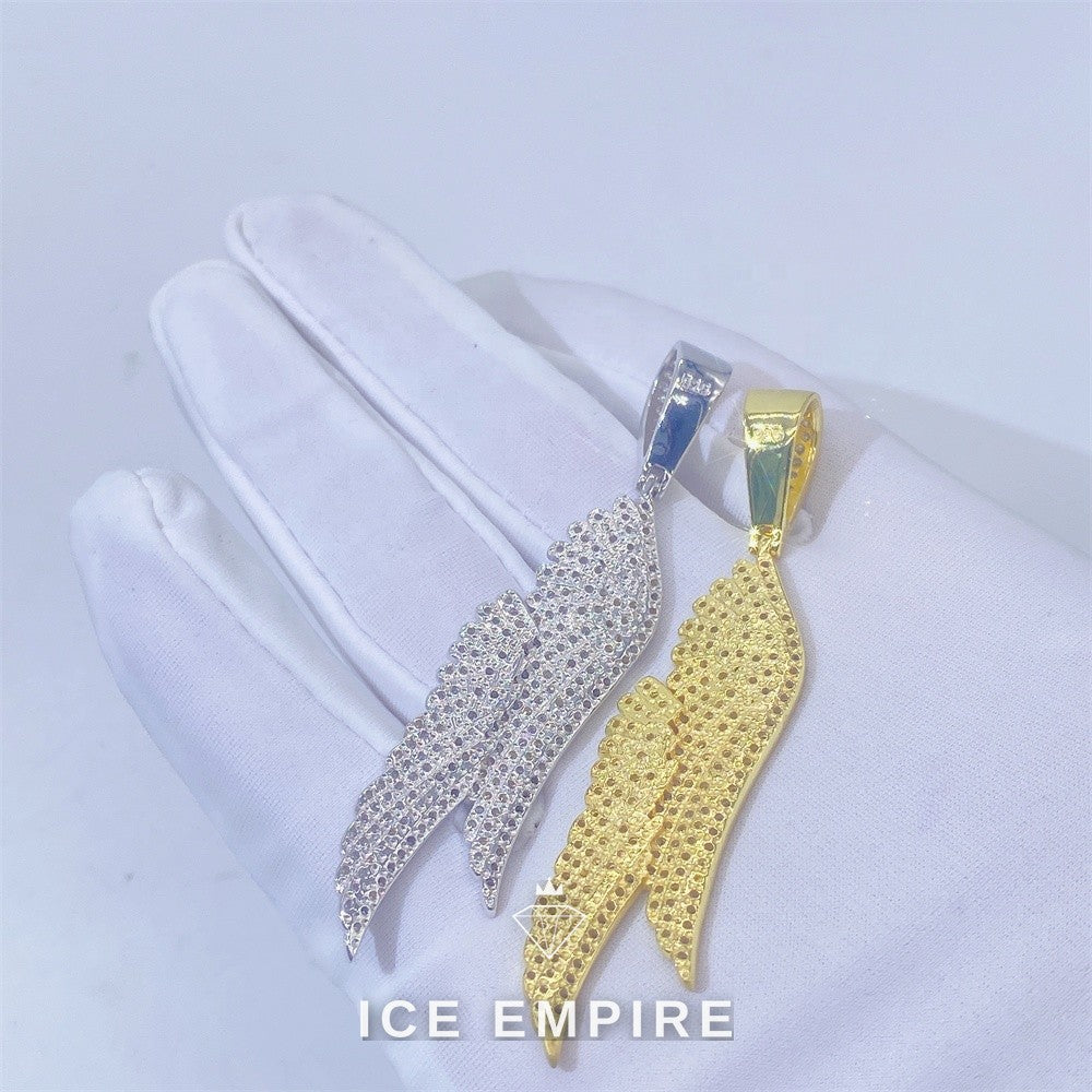 Iced Out 925 Silver Pendant