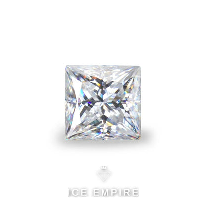 Iced Out Heart 925 Silver Lab Grown Diamond Pendant