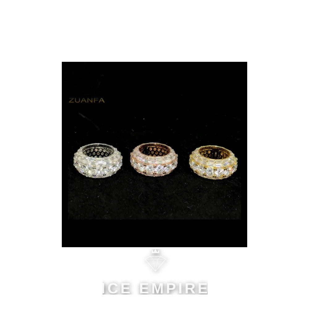Iced Out 925 Silver Moissanite Cuban Chain